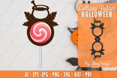 Halloween Lollipop Holder SVG Bundle 19 - CraftNest - Digital Crafting and Art