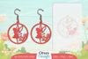 Fairy Earring Lasercut SVG Bundle