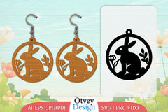 Earring Rabbit Lasercut SVG Bundle 30 - CraftNest - Digital Crafting and Art