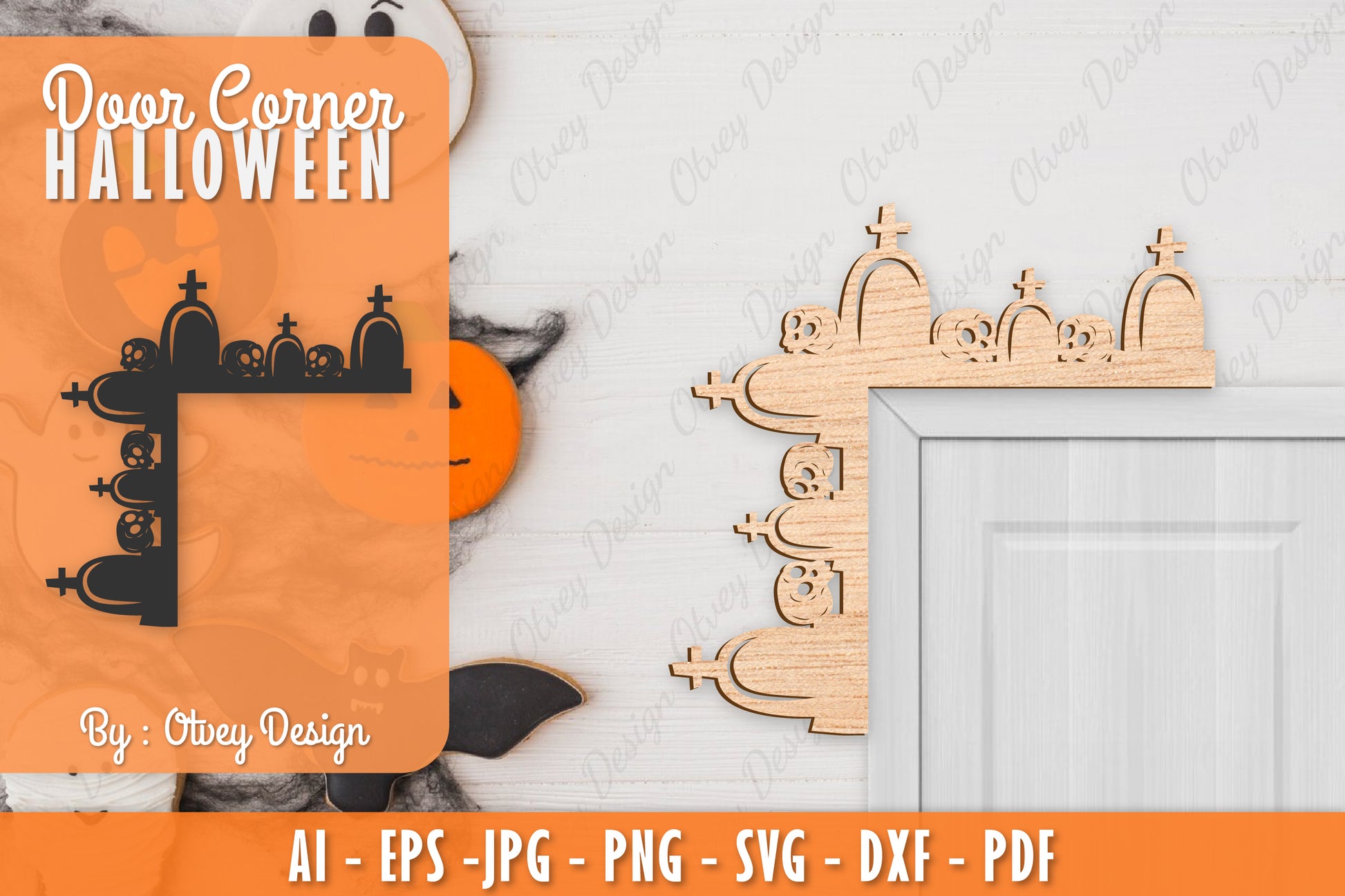 Corner Door Halloween SVG Bundle 18 - CraftNest - Digital Crafting and Art