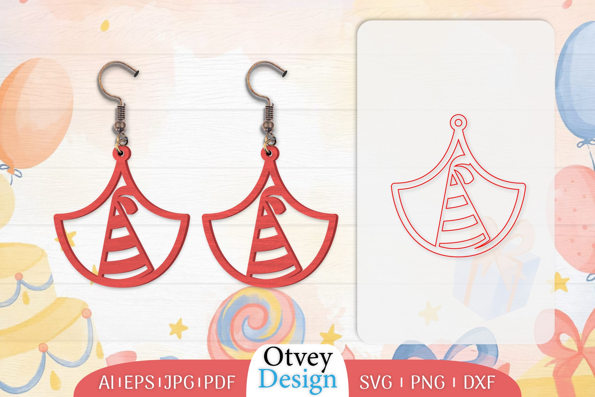 35th Birthday Earrings Lasercut SVG Bundle - CraftNest - Digital Crafting and Art