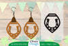 St Patrick's Day Earring Lasercut SVG Bundle
