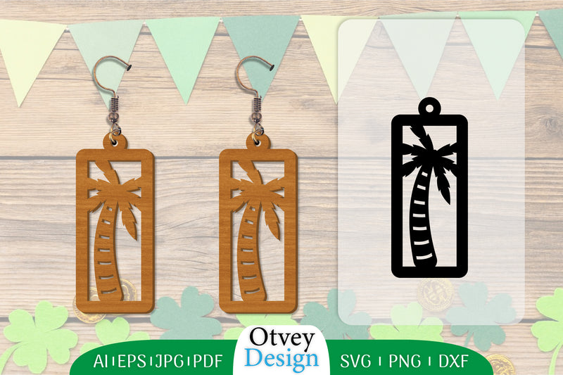 Earring Summer Lasercut SVG Bundle 39 - CraftNest - Digital Crafting and Art