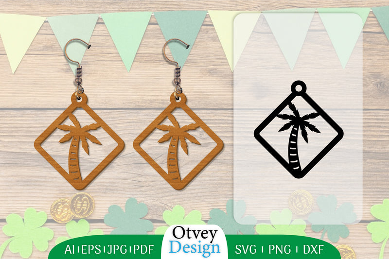Earring Summer Lasercut SVG Bundle 10 - CraftNest - Digital Crafting and Art