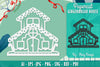 Gingerbread House Papercut SVG Bundle