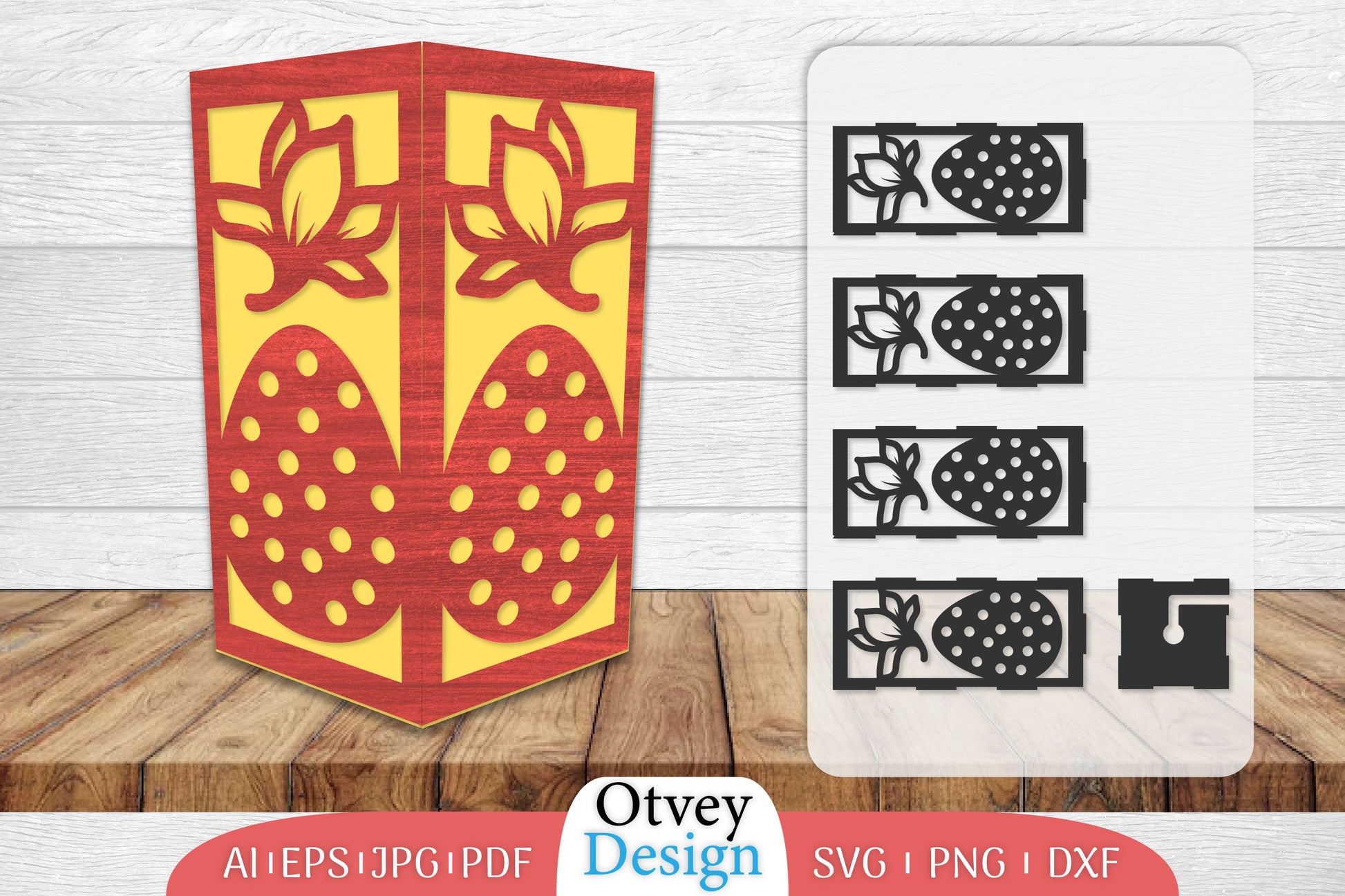 Happy Easter Lamp Lasercut SVG Bundle 6 - CraftNest - Digital Crafting and Art