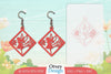 Fairy Earring Lasercut SVG Bundle