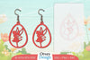 Fairy Earring Lasercut SVG Bundle