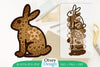 Mandala Rabbit Layered Lasercut SVG Bundle