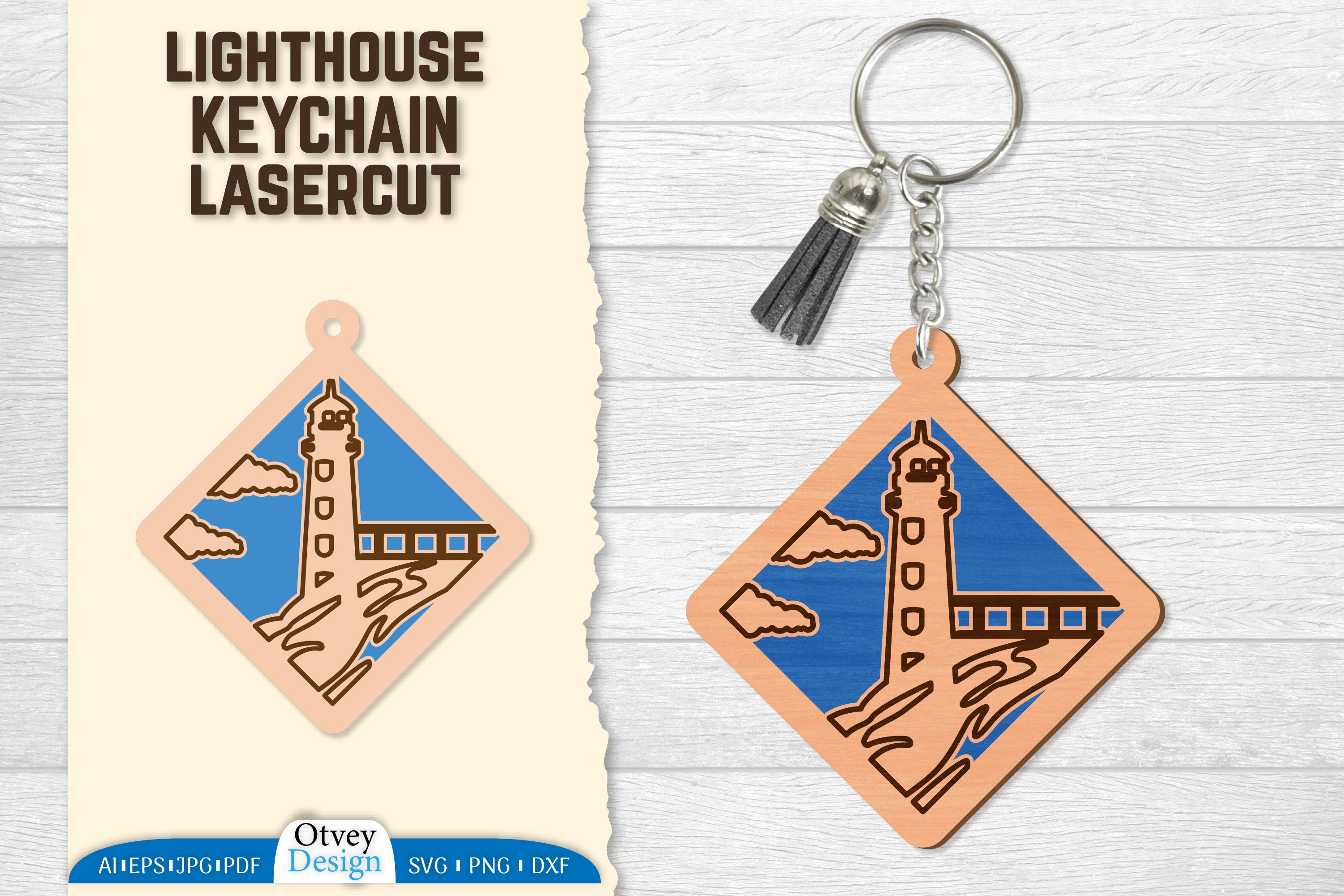 1983 Lighthouse Lasercut Ornament SVG Bundle - CraftNest - Digital Crafting and Art