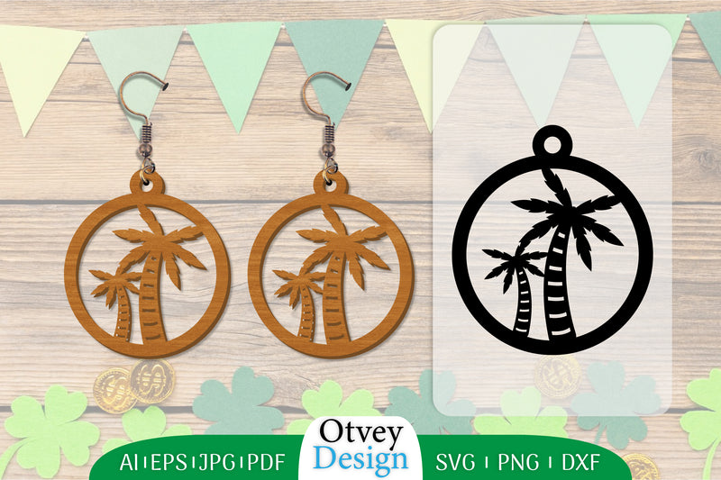 Earring Summer Lasercut SVG Bundle 2 - CraftNest - Digital Crafting and Art