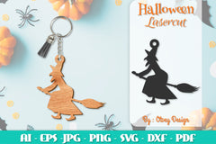 Keychain Halloween Lasercut SVG Bundle 268 - CraftNest - Digital Crafting and Art