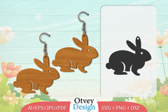 Earring Rabbit Lasercut SVG Bundle 4 - CraftNest - Digital Crafting and Art