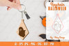 Keychain Halloween Lasercut SVG Bundle