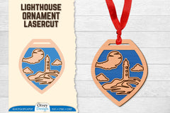 Lighthouse Lasercut Ornament SVG Bundle 81 - CraftNest - Digital Crafting and Art