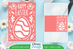 Happy Easter Greeting Card SVG Bundle 7 - CraftNest - Digital Crafting and Art