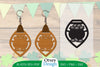 St Patrick's Day Earring Lasercut SVG Bundle