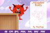Monster Kids Corner Door Lasercut SVG Bundle