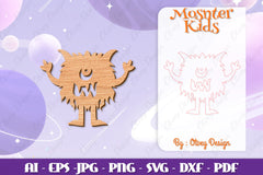 Cute Monster Designs SVG Bundle 4 - CraftNest - Digital Crafting and Art