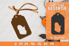 Halloween Gift Tags SVG Bundle 25 - CraftNest - Digital Crafting and Art