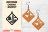 Lighthouse Earring Lasercut SVG Bundle