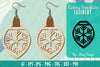 Snowflake Earring Lasercut SVG Bundle