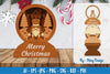 Christmas Gnome 3D Layered Lasercut SVG Bundle
