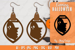 Earring Halloween Lasercut SVG Bundle 286 - CraftNest - Digital Crafting and Art