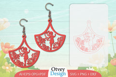 Fairy Earring Lasercut SVG Bundle 44 - CraftNest - Digital Crafting and Art