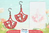 Fairy Earring Lasercut SVG Bundle
