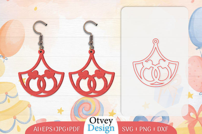 36th Birthday Earrings Lasercut SVG Bundle - CraftNest - Digital Crafting and Art