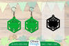 St Patrick's Day Earring Lasercut SVG Bundle