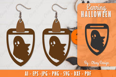 Earring Halloween Lasercut SVG Bundle 257 - CraftNest - Digital Crafting and Art