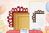 Door Corner Valentine Lasercut SVG Bundle