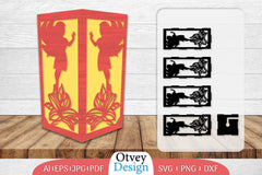 Fairy Lamp Lasercut SVG Bundle 4 - CraftNest - Digital Crafting and Art