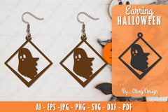 Earring Halloween Lasercut SVG Bundle 227 - CraftNest - Digital Crafting and Art