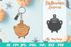 Keychain Halloween Lasercut SVG Bundle