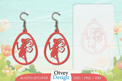 Fairy Earring Lasercut SVG Bundle 37 - CraftNest - Digital Crafting and Art