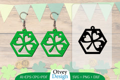 Earring St Patrick's Day Lasercut SVG Bundle 10 - CraftNest - Digital Crafting and Art