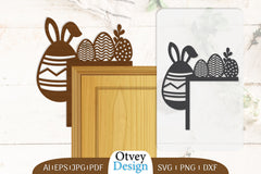 Door Corner Happy Easter Egg Lasercut SVG Bundle 5 - CraftNest - Digital Crafting and Art