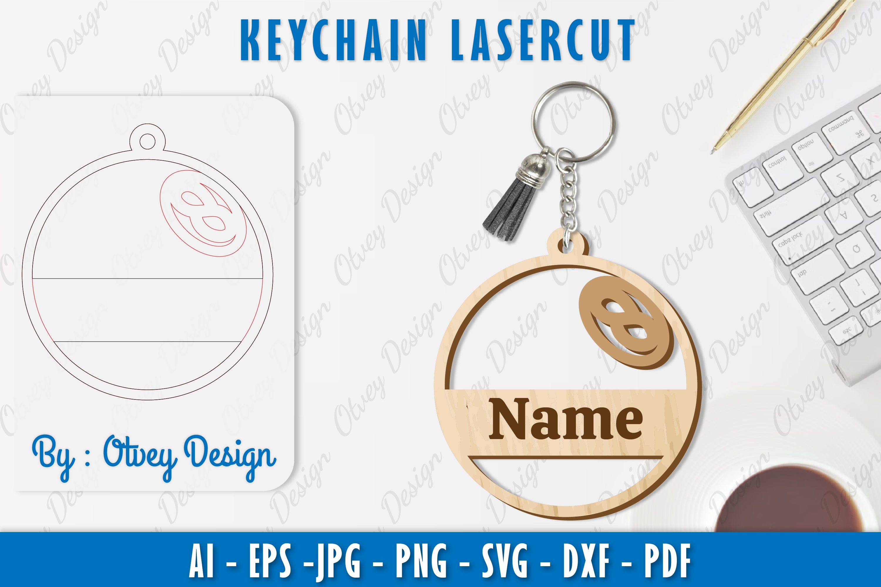 Ball Keychain SVG Bundle 16 - CraftNest - Digital Crafting and Art
