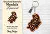 Butterfly Mandala Keychain SVG Bundle