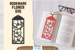 Flower Bookmark SVG Bundle 7 - CraftNest - Digital Crafting and Art