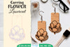 Earring Flower Lasercut SVG Bundle