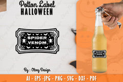 Halloween Potion Label SVG Bundle 36 - CraftNest - Digital Crafting and Art