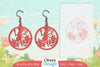 Fairy Earring Lasercut SVG Bundle