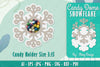 Snowflake Candy Dome SVG Bundle