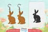 Earring Rabbit Lasercut SVG Bundle