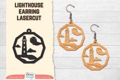 Lighthouse Earring Lasercut SVG Bundle 79 - CraftNest - Digital Crafting and Art