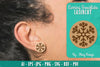 Snowflake Earring Lasercut SVG Bundle